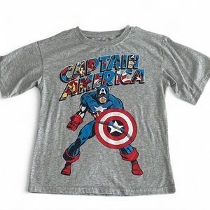 Kids Captain America Shirt